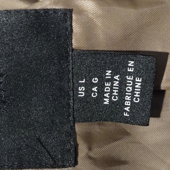 H&M Faux Suede Moto Style Jacket with Zipper details - Picture 7 of 14